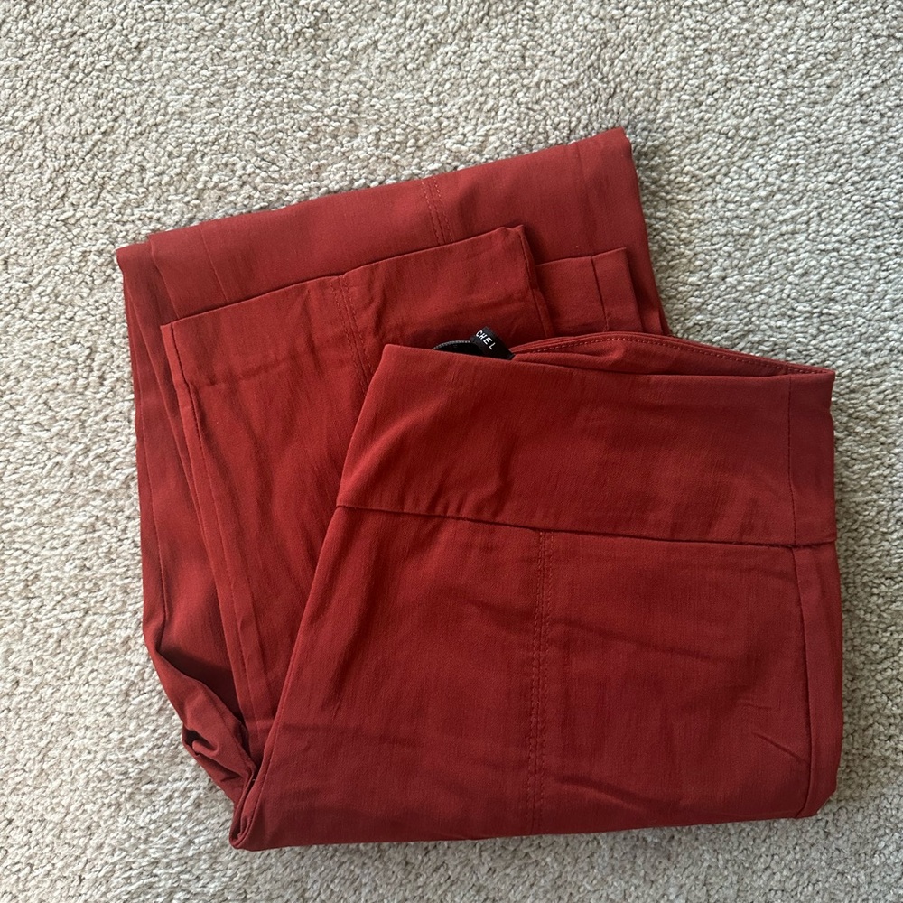 Zac & Rachel Red Chinos Full-Length Pants